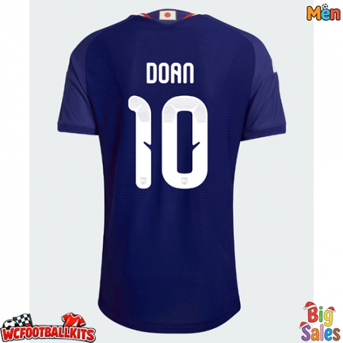 Japan Ritsu Doan #10 Replica Home Stadium Shirt World Cup 2026 Short Sleeve